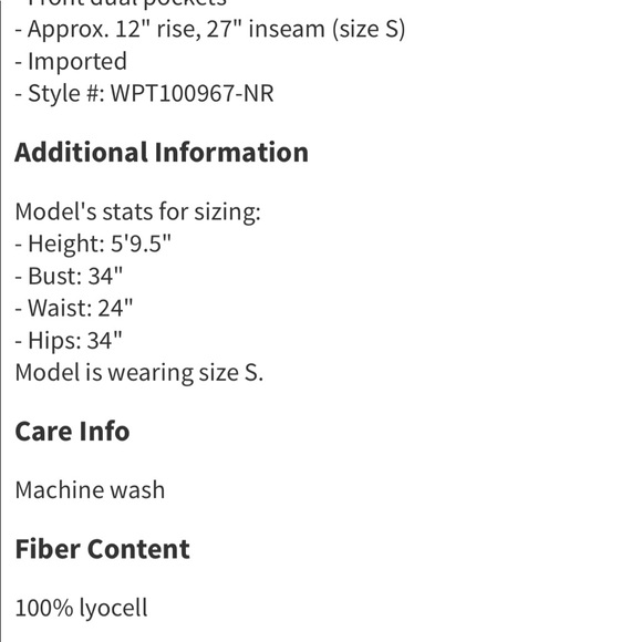 Brand new paper bag trousers! - Picture 4 of 4